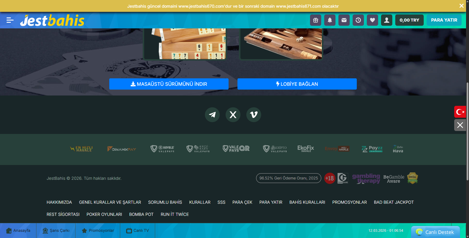 Jestbahis Twitter'dan Yeni Adresi Öğrenme