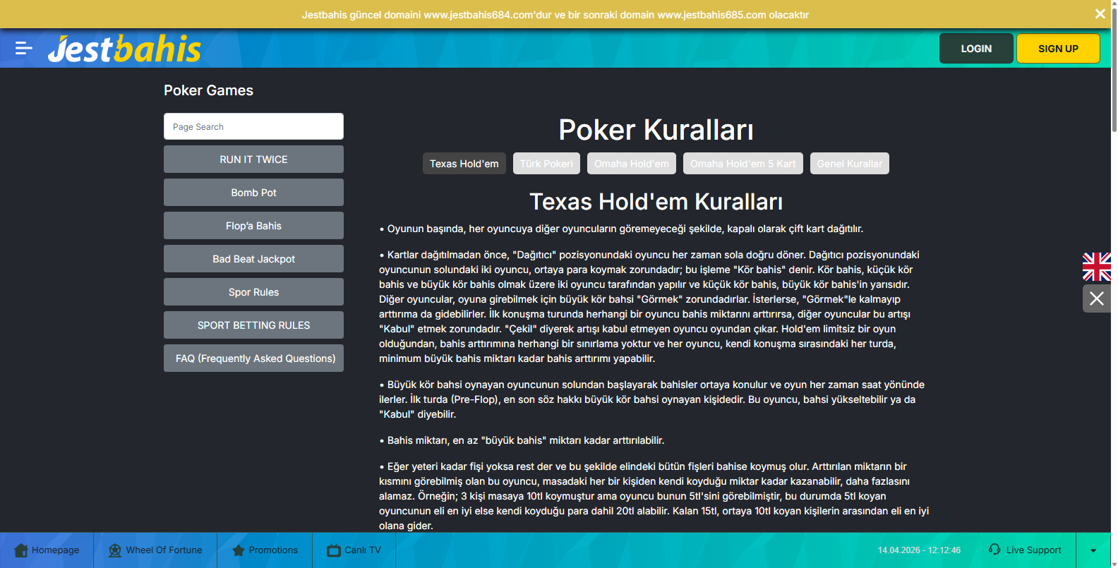 Jestbahis Spor Oyunları